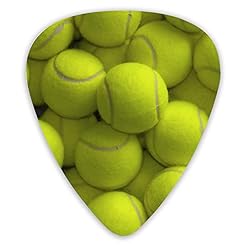 Pics de guitare Balles de tennis Premium Picks Sampler 12 Packs – Variété de médiators de guitare Plectres - Les Beatles, Paul McCartney, John Lennon, RIngo Starr, George Harrison