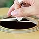 10 STÜCKE Musik Filz Plektren Ukulele Filz Plektren für Gitarre Bass Ukulele Mandoline Banjo Instrument Zubehör