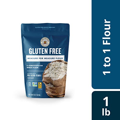 King Arthur Flour King Arthur Flour Gluten Free Pancake Mix, 15 Ounce (Pack Of 6) & Measure For Measure Flour, Gluten Free, 1 Pound #TOP5