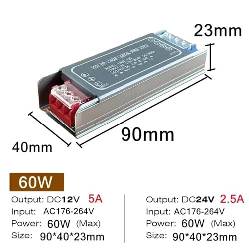Alimentation LED 24V pour éclairage de cuisine moderne et salon transformateur 60W - 2