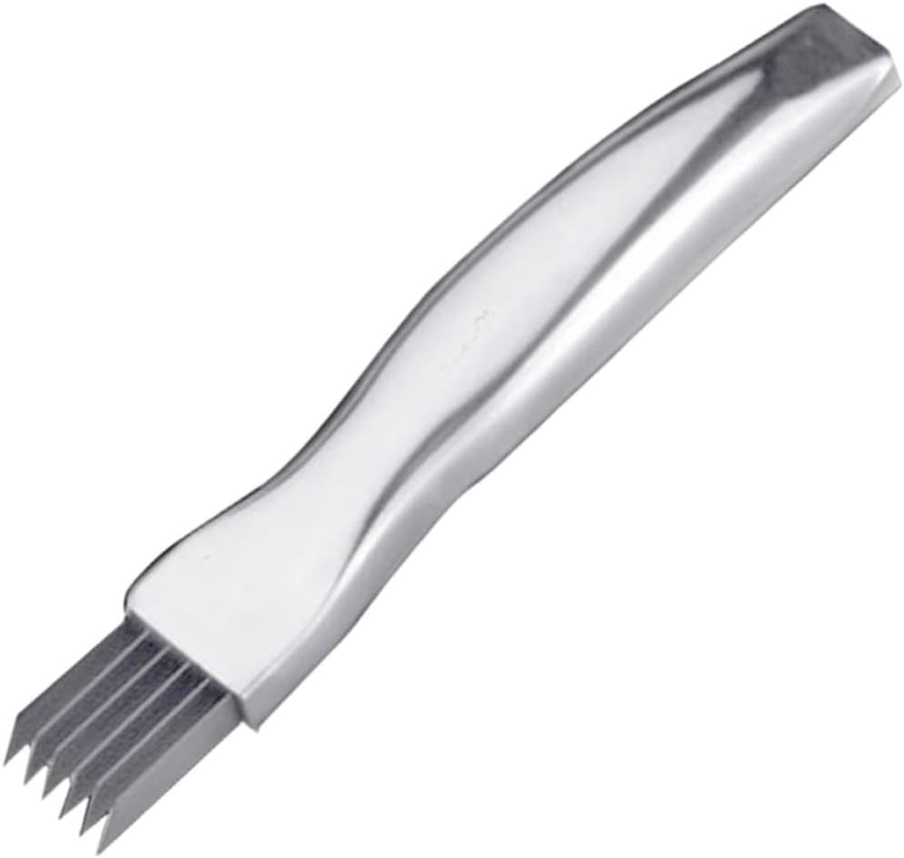 Stainless Steel Green Onion Cutter with Blades Design, Safe and Sturdy Scallion Cutter Slicer for Vegetables, Kitchen Cutting Tool for Home Kitchen Use