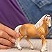 Schleich Horses 2023, Horse Club, Horse Toys for Girls and Boys Haflinger Mare Horse Toy Figurine, Ages 5+ Multi