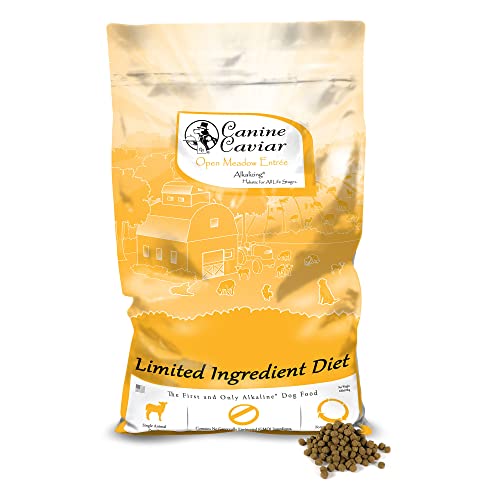 Canine Caviar Open Meadow Dog Food – Limited Ingredient Alkaline Holistic Dog Food – All Life Stages – Gluten Free, Ultra-Premium Dog Food – Healthy Skin & Coat – Lamb & Pearl Millet – 22 Lbs #TOP11