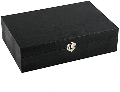 Harvey Makin Lizard Finished Vinyl Watch Box Holds 12 Watches