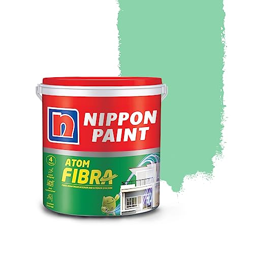 Image of Nippon Paint Atom Fibra 2 in 1 Interior & Exterior Emulsion (Green Gazette, 20 L)