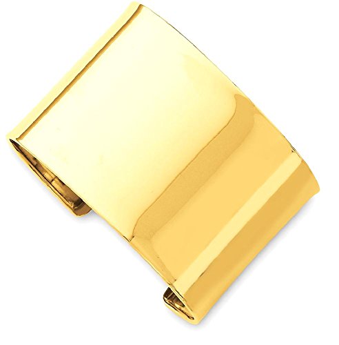 14k Yellow Gold 47mm Cuff Bangle Bracelet Expandable Stackable Fine Jewelry For Women Gifts For Her 14k Yellow Gold 47mm Cuff Bangle Bracelet Expandable Stackable Fine Jewelry For Women Gifts For Her - Image 6