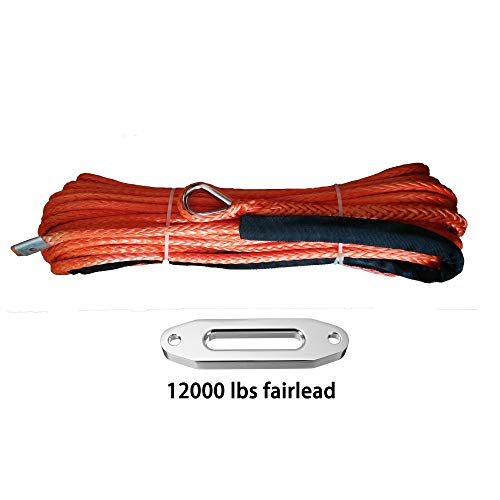 Cuerda de cabrestante sintético 10mm x 30M con guía para 4x4 4