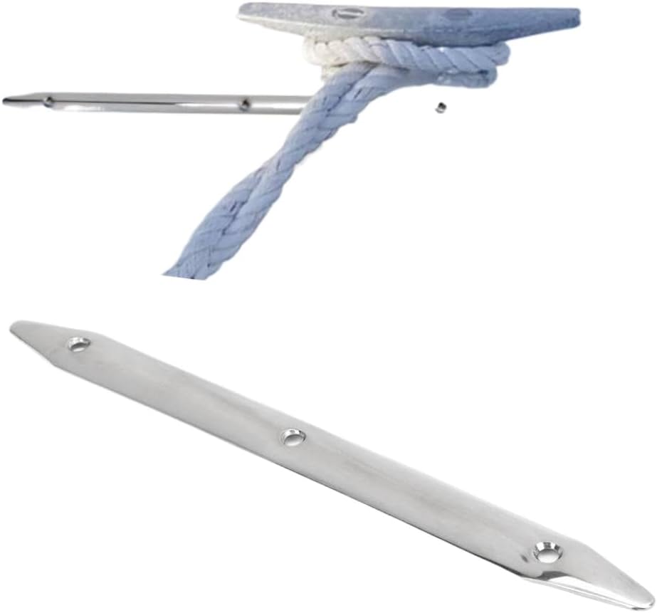 Boat Rubbing Strake 1x12in 316 Stainless Steel Prevents Chafing Rub Strip Universal Compatible with Marine Boat Yacht RV