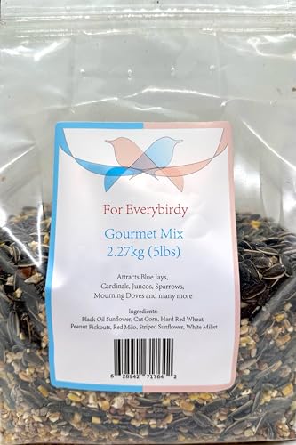 Gourmet Wild Bird Food Blend, Wild Bird Seed Mix with Peanuts 2.27kg (5lbs) for Blue Jays, Cardinals, Chickadees & Sparrows – Canadian Grown - Image 6