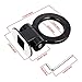 TOMALL Tow Hook Kit Black Car Decorations Sticker Car Decor Bumper for Auto Exterior Accessories (ONLY Decoration)
