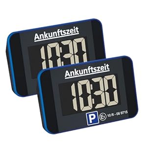 Dnt Elektronische Parkscheibe ParkScreen (2er-Set)
