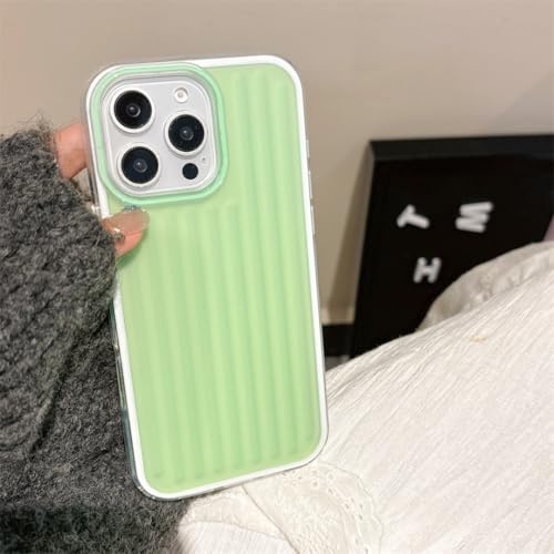 Coque translucide pour iPhone 12 Pro arrière mat antichoc et anti-traces vert clair