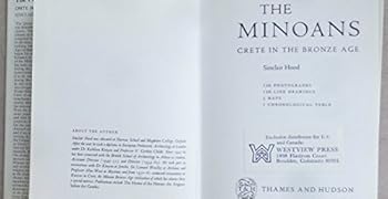 Hardcover The Minoans the Story of Bronze Age Crete Book