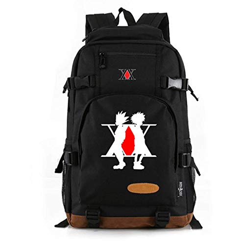 Hunter X Anime Mochila Escolar De Gran Capacidad Moda Niños Niñas Cosplay Dibujos Animados
