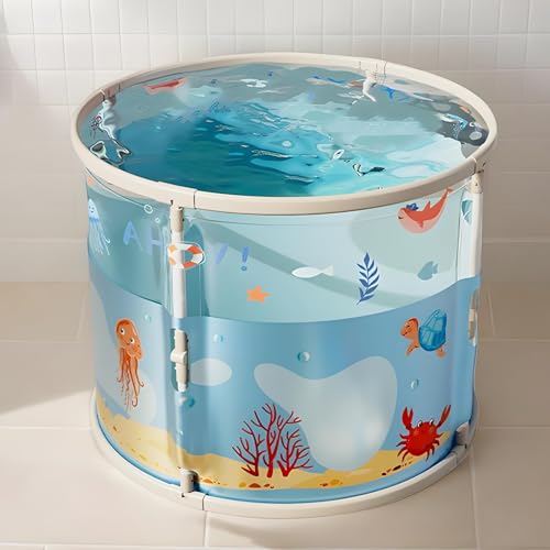 Bañera portátil para ducha pequeña que soluciona la falta de espacio con diseño plegable 7