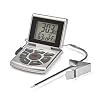 CDN DTTC-S Combo Probe Thermometer, Timer & Clock - Silver