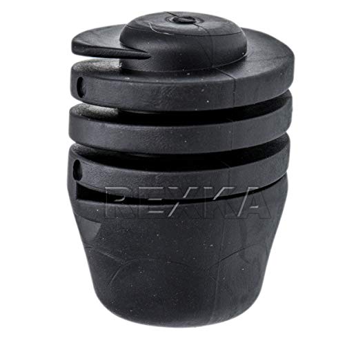 Rexka 15Pcs Rubber Hood Bumper Compatible With Volkswagen 867-827-500-A Arteon, Beetle, Cabrio, Cc, Eos, Golf, Golf R, Gti, Jetta, Passat, R32, Rabbit, Touareg #TOP13