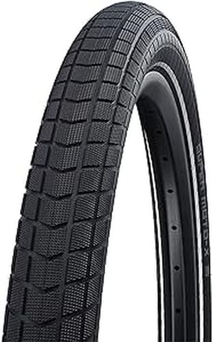 Schwalbe - Super Moto-X Tire - 27.5 x 2.4, Clincher, Wire, Black, Performance Line, GreenGuard, Snakeskin