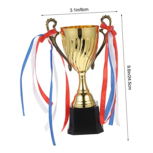 INOOMP 5 Pçs Lembrança Troféus De Fita De Basquete Recompensa Esportes Com Futebol Adultos Meninos A