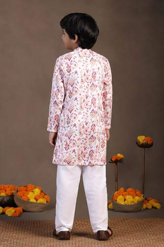 Image of Fashion Dream Boy Teal Kurta Pyjama Set|Boy Kurta Set|Kurta Pyjama Set