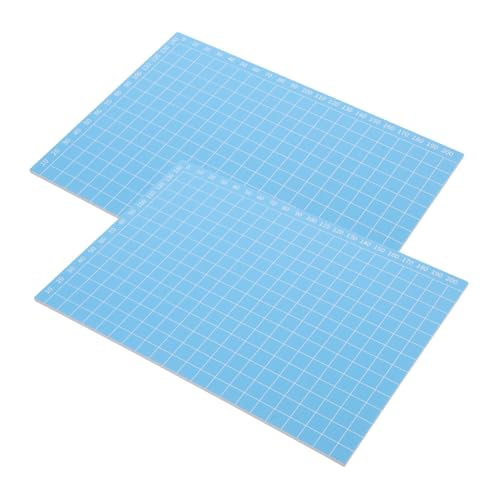 HOMSFOU Professional Printmaking Boards 2 Pcs A5 PVC Carving Blocks Stamp Carving Tools Ideal for Beginners and Artists