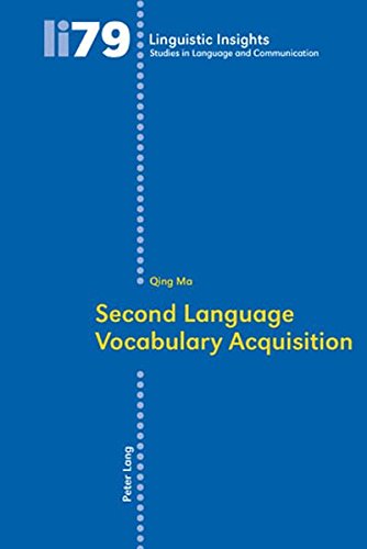 Second Language Vocabulary Acquisition (Linguistic Insights)