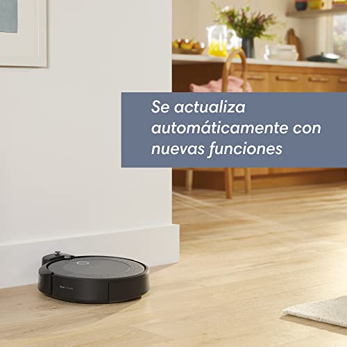 iRobot Robot Aspirador con conexión Wi-Fi Roomba i515240 con mapeo Inteligente, Limpieza por Habitaciones, Dos...