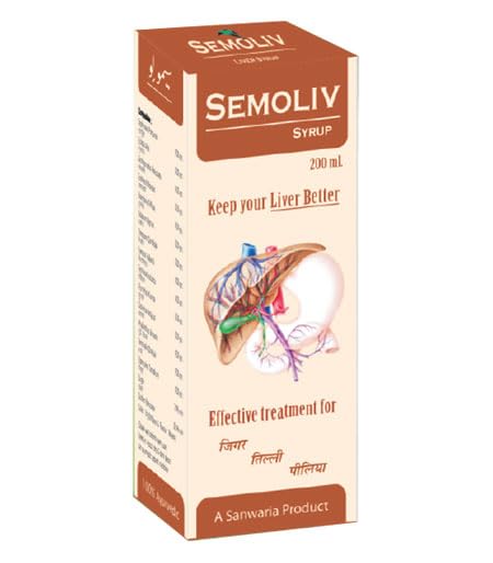 Semoliv Liver Syrup For Healthy Liver | 100% Ayrvedic Liver Tonic | For Men And Women, Pack Of 2x200ml-picture-12