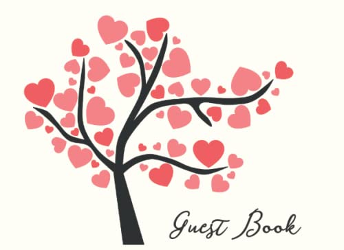 Wedding Tree Guest Book: For Sign in Heart Gift Idea
