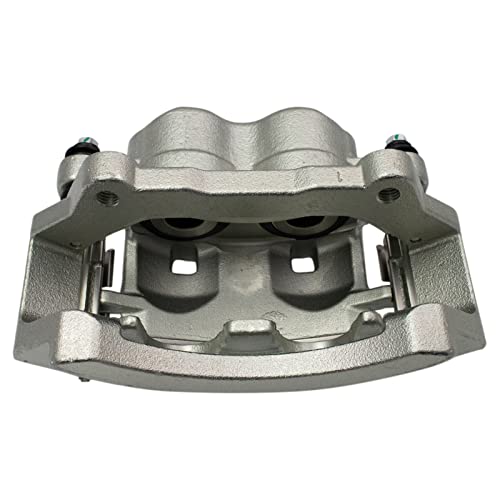 Image of TRQ Rear Brake Caliper Set Brake Hose Compatible with 2003-2008 Dodge Ram 2500 Ram 3500