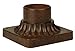 Craftmade Z200-98 Cast Aluminum Pier Base- Aged Bronze 98- Aged Bronze