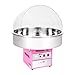Produktbild Royal Catering RCZK-1200XL Zuckerwattemaschine XXL Cotton Candy Machine mit Abdeckhaube Spuckschutz (Ø 72 cm, 1.200 W, 1 Einheit / 60 s, inkl. Zubehör) Pink