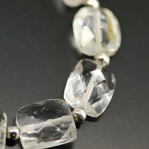 Kunzite blanche de qualité gemme perles chiclet facettées haut de gamme LKBEADS