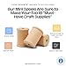 Wooden Spool for Crafts 1-1/8-inch Pack of 25, Small Empty Thread Spools, Wood Spools for Crafts with Wooden Spindles, by Woodpeckers