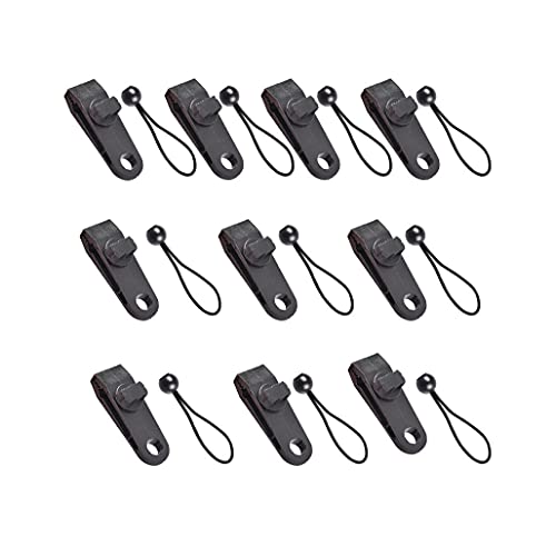 Tiardey 20pcs Tarp Clips Duty Lock Grip,Tent Fasteners Clips Holder,Pool Awning Cover Bungee Cord Clip,Car Cover Clamp - Image 2