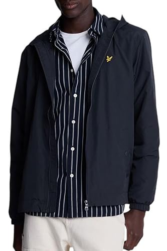 Lyle & Scott Homme Veste À Capuche, Dark Navy, M