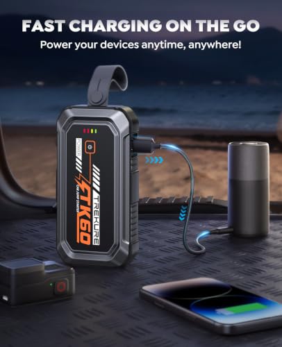 TREKURE 5000A Car Battery Jumper Starter