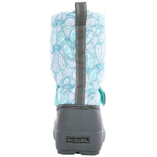 Image of Northside Frosty Insulated Winter Snow Boots for Girls and Boys with Rugged, Water Resistant Nylon Upper, Quick-Drying Lining, Removable EVA Insole, and Durable TPR Outsole