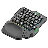 teclado para zurdos amazon La operación plug and play hace que el teclado para juegos con cable sea conveniente de usar