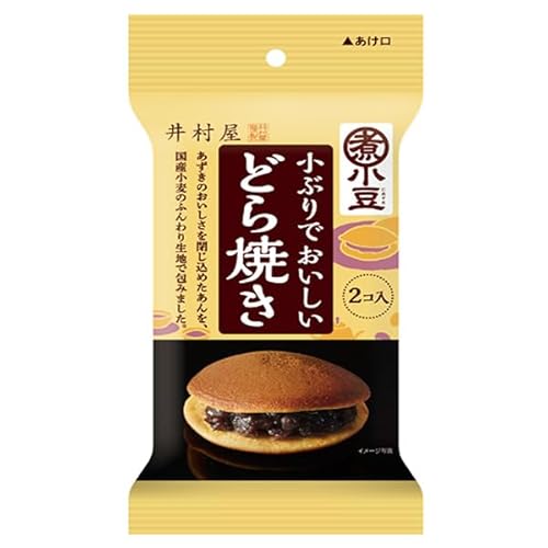 井村屋 小ぶりでおいしいどら焼き 2個×16袋入のサムネイル