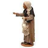 Holyart Szopka neapolitańska: Garbata staruszka 30 cm szopka neapolitańska
