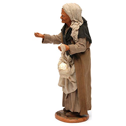 Holyart Szopka neapolitańska: Garbata staruszka 30 cm szopka neapolitańska