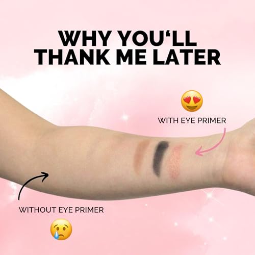 Image of Elizabeth Mott Thank Me Later Color Correcting & Eye Primer Duo, 30g + 10g | Eye Primer & Face Primer Set, Color Correcting Face Primer, Neutralizes Redness, Long-Lasting, Crease-Free Eye Primer