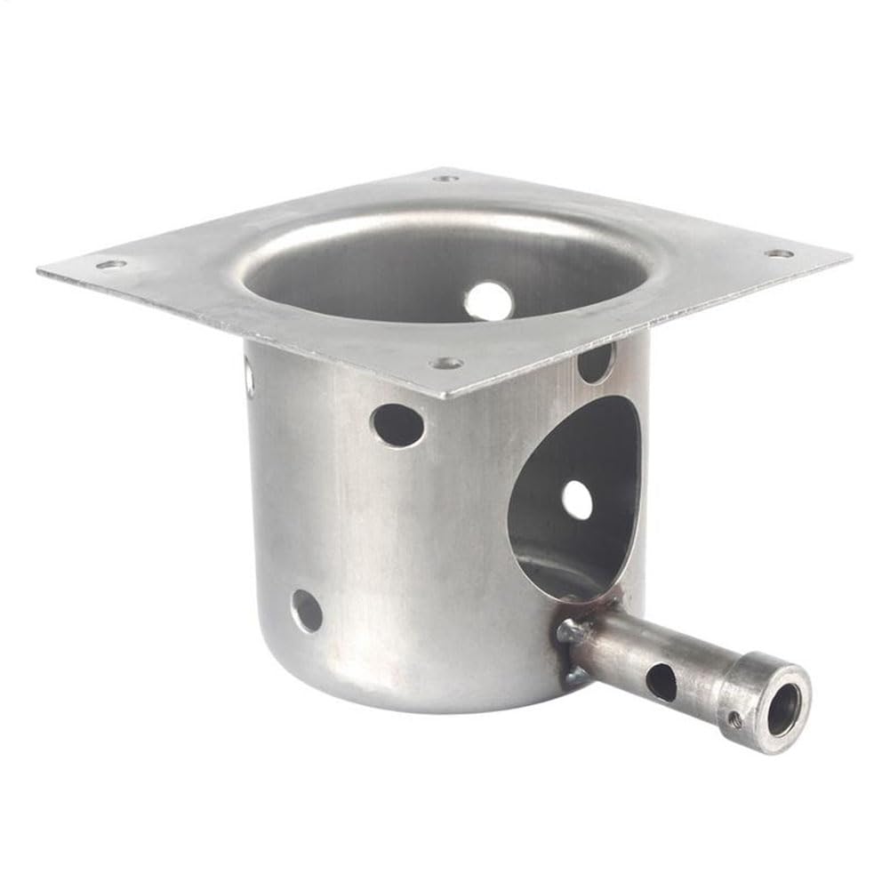 UDSKNV[KSL Fire Burn Pot Replacement Parts for Pellet Grill for Burner Motor Smoker Accessories with Screws Supplies