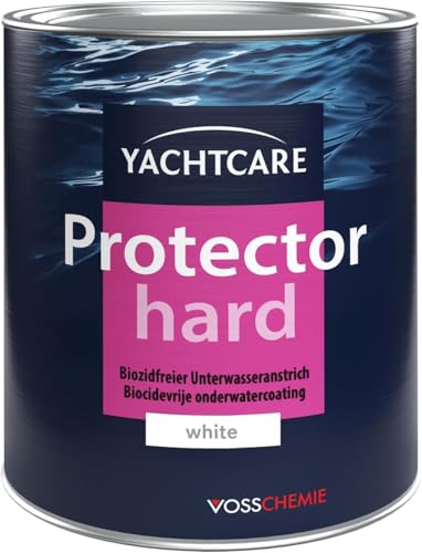Yachtcare Protector 750ml White- Biozidfreier Unterwasseranstrich für Segel- und Motorboote - Bewuchsschutz für GFK Boote
