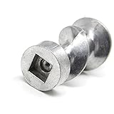 Jxjamp Fleischwolf Schraube 117mm Fleischwolf Schnecke Ersatzteile Fit #8 Einseitiges Messer für Philips HR2730 HR2733 HR2735 HR2741 HR2742 HR2743