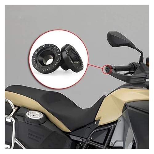 Tapones para extremos de manillar de motocicleta contrapesos compatibles con BMW F850GS 2
