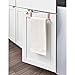 iDesign 29540 Forma Metal Over the Cabinet Dish and Hand Towel Bar Holder for Kitchen, Bathroom, 2.5
