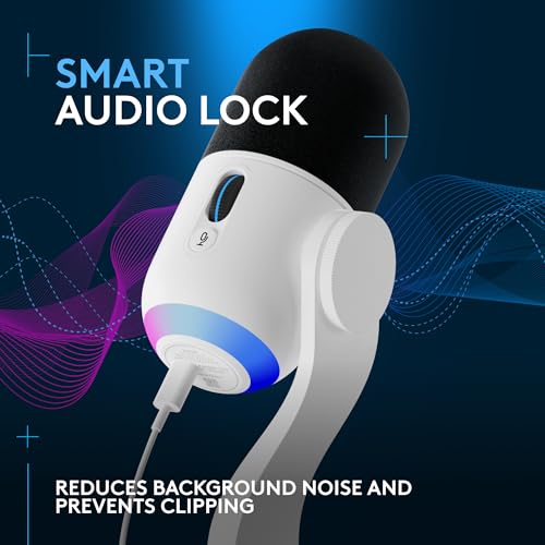 Logitech G Yeti GX Dynamic RGB Gaming Microphone with LIGHTSYNC - White - image 5