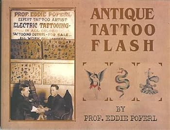 Paperback Antique Tattoo Flash Book